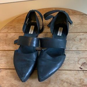 Steve Madden heeled flats with ankle strap